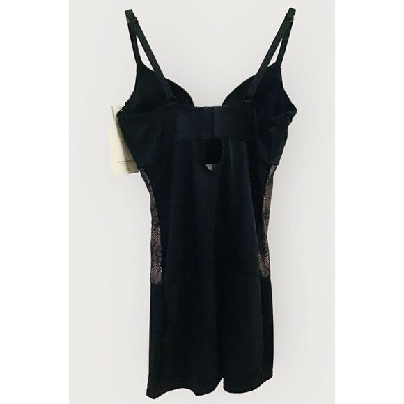 Fit Smoothing Shaping Slip Tummy Control Black Size M “All Cinched Up” - Picture 5 of 5